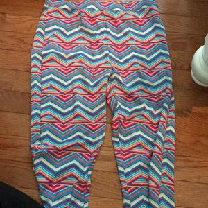 Multicolored leggings (girls large)